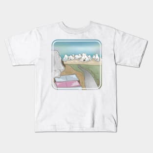 Castle Hill NZ CLIMBING BOULDERING Kids T-Shirt